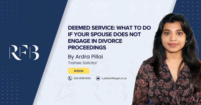 Cover image for the "What is Deemed Service?" article showing the Author, Ardra Pillai.