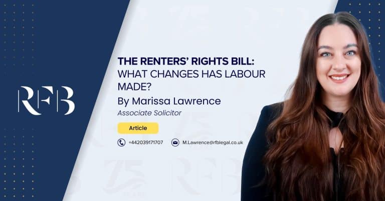 Image de couverture de l'article 'The Renter's Bill' avec l'avocate Marissa Lawrence